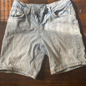 Light wash jorts from target